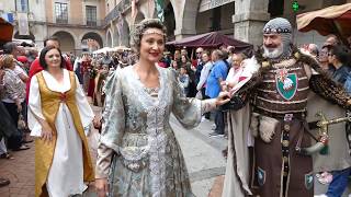 Desfile del Mercado Medieval de Ávila 2018 [upl. by Brindell322]