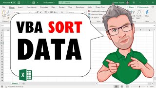 Excel VBA How to Sort Data with VBA Macro [upl. by Davida]