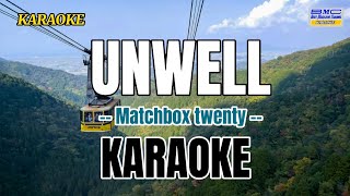 UNWELL  karaoke cover by Matchbox twenty [upl. by Elleon]