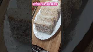 Coconut cake slice recipeshorts youtube youtubeshorts trending recipe viralshort [upl. by Puritan548]