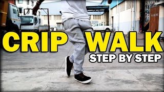 HOW TO CRIP WALK STEP BY STEP IN 2021 NEW OLD SCHOOL CWALK TUTORIAL [upl. by Branca]