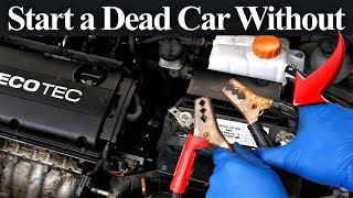 3 Easy Tricks To Start a Dead Car  Without Jumper Cables [upl. by Duester]