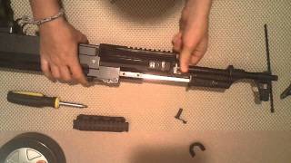 How to Replace Airsoft Ak Handguards [upl. by Mcmahon]