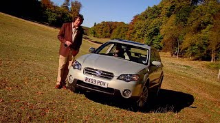 Top Gear  Subaru Legacy Outback Review [upl. by Aneeres156]