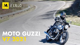 Moto Guzzi V7 2021 la classica per eccellenza [upl. by Aitital]