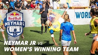 Neymar Jr Faces The Womens Winning Team  Red Bull Neymar Jrs Five 2019 [upl. by Whitehouse614]