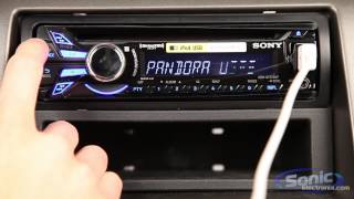 Sony CDXGT570UP InDash CDMP3USB Car Stereo Receiver [upl. by Ressler]