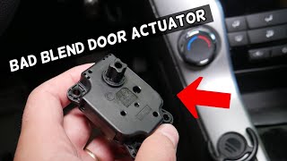 SYMPTOMS OF BAD BLEND DOOR ACTUATOR [upl. by Yddor]