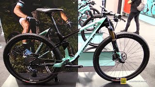 2020 Bianchi Methanol CV FS Mountain Bike  Walkaround  2019 Eurobike [upl. by Hadeehuat929]