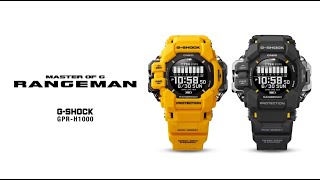 GSHOCK RANGEMAN GPRH1000 Development [upl. by Felisha896]