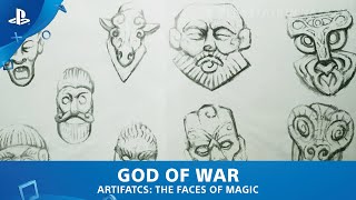 God of War 2018  Collectibles  Artifacts The Faces of Magic [upl. by Akinehc]