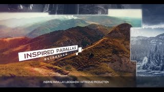 Parallax Intro After Effects template [upl. by Eirolav]