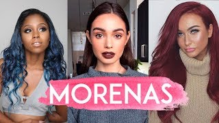 COLORES DE CABELLO PARA MORENAS 🔥 ¡LOS MEJORES [upl. by Eelreveb]