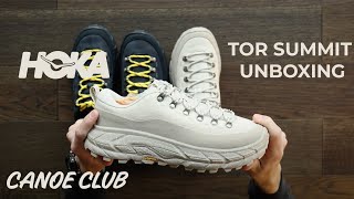 HOKA Tor Summit  Unboxing [upl. by Notgnirrab]