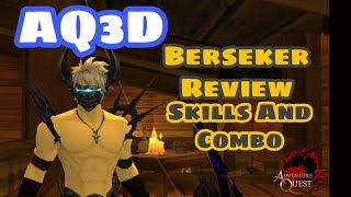 AQ3D  Berserker Class Review [upl. by Eislek]