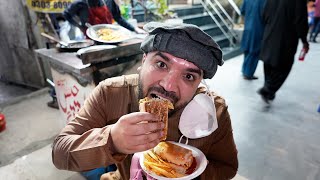 Trying The Pakistani Anday Wala Burger My First Day In Pakistan [upl. by Dorette]