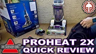 Bissell ProHeat 2X Revolution Pet Pro FullSize Carpet Cleaner [upl. by Econah474]