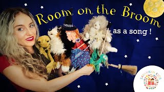 Room on the Broom Song Julia Donaldson Read Aloud Childrens Storytelling Animation  Savannah Kids [upl. by Abana580]