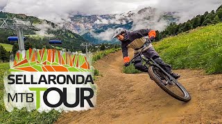 Sellaronda MTB Die BESTEN TRAILS in Südtirol [upl. by Kolva479]