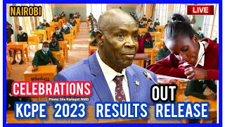 KCPE 2023 RESULTS LIVE CELEBRATION  KCP RESULTS CELEBRATIONS  KCPE 2023 TOP 10  KCPE LIBE [upl. by Tay]