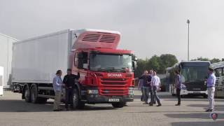 Erste Scania HybridLkw für Meyer Logistik [upl. by Sihtam]