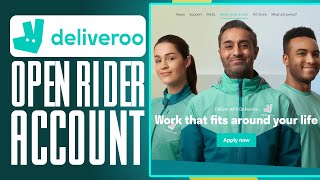 How To Open Deliveroo Rider Account In 2024 Become A Deliveroo Driver [upl. by Neik303]