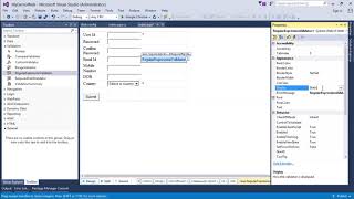 ASPNET  Validation Controls [upl. by Ilah]