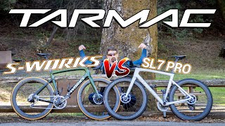 Is the extra 5000 worth it Specialized Tarmac SL7 SWorks vs Pro [upl. by Ger]