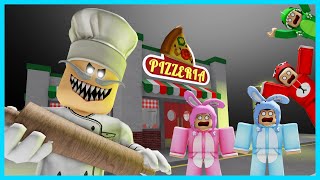 MIPAN amp ZUZUZU Terjebak Di Dalam Restoran Papa Pizzas Pizzeria Bersama Bonni amp Jonjon Di Roblox [upl. by Aihsoek309]