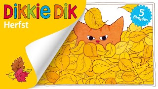 De Herfst in met Dikkie Dik 🍂 Compilatie  Voorleesverhalen voor Kinderen [upl. by Kobylak]