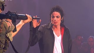 Michael Jackson  Earth Song Live HIStory Tour In Munich Remastered 4K Upscale [upl. by Ityak329]