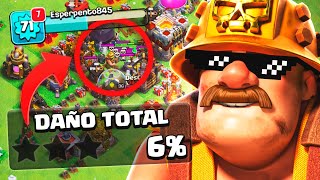 Y si defendemos con SUPERMINEROS en ESPERPENTO 😎 Clash Of Clans [upl. by Aiekat760]