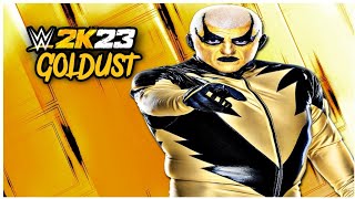 WWE 2K23  Goldust Signatures and Finishers [upl. by Mcnamara]