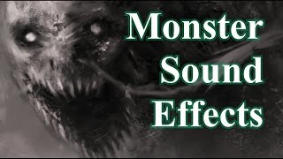 Monster Sound Effects [upl. by Llemor602]