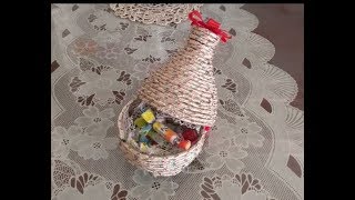 DIY Recycling Ideas  How to Recycle Plastic Bottles to Make Handmade Bonbonniere  Tutorial [upl. by Burr]