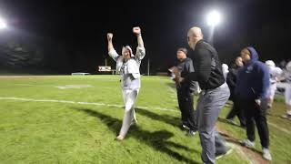 Barefoot football coach leads Wallkill Valley to 81 record [upl. by Kippar397]