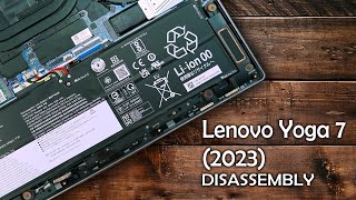 Lenovo Yoga 7 16 2023 Review  Disassembly [upl. by Latrena]