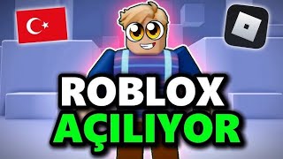 MÜJDE ROBLOX AÇILIYOR [upl. by Esalb654]