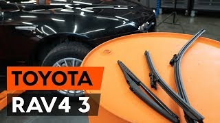 Jak wymienić wycieraczki TOYOTA RAV 4 3 XA30 PORADNIK AUTODOC [upl. by Veejar]