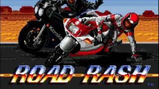 Road Rash  intro Sega Genesis  Mega Drive  Soundtrack [upl. by Sualocin170]