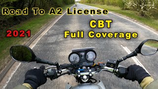 CBT Full Coverage 2021 Road To A2 Motorcycle Licence UK Is It Easy Learners First Step 125 Bike [upl. by Pierpont810]