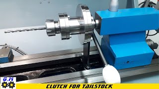 Torque control clutch lathe tailstock [upl. by Tersina]