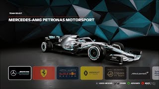 F1 2019  All Cars  List PC HD 1080p60FPS [upl. by Atsirc]