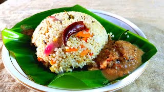 Kuthiraivali Veg Kichadi Recipe  Tamil  குதிரைவாலி கிச்சடி [upl. by Viridi829]