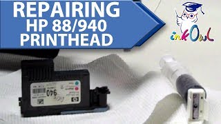 How to Fix a Broken HP 88 or 940 Printhead [upl. by Annaert]