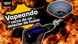 ¿Qué pasa al vapear en un detector de humo [upl. by Anse92]