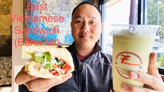 BEST VIETNAMESE SANDWICH Bánh Mì In San Jose CA  Coffee Lovers [upl. by Mandell]