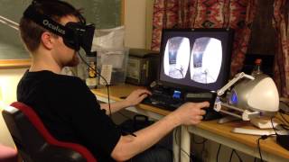 Oculus Rift  Novint Falcon  HalfLife 2 [upl. by Isnam]