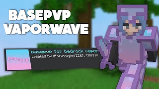 basepvp Vaporwave MCPE Texture Pack by dfocus [upl. by Ciprian]