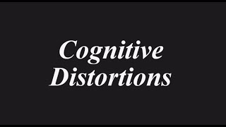 Cognitive Distortions  psychology  Iqra Sageer [upl. by Carilla712]